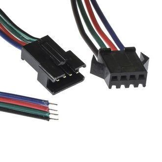 Кабель питания межплатный SM connector F/M 4P*150mm