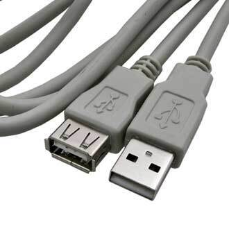 Шнур компьютерный USB2.0 A(m)-USB A(f) G 5m