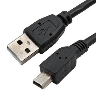 Шнур компьютерный MiniUSB-BM 5p USB-AM 1.8m