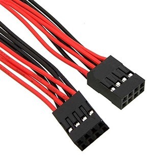 Кабель питания межплатный BLD 2x04 *2 AWG26 0.3m