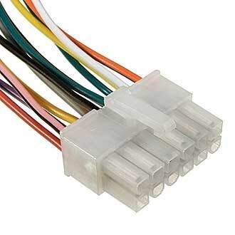 Кабель питания межплатный MF-2x6F wire 0,3m AWG20